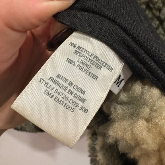 Bella Dahl Puffy Teddy Jacket - Camo - Picture 11 of 11